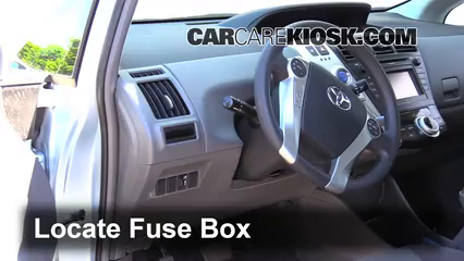 2012 Toyota Prius V 1.8L 4 Cyl. Fuse (Interior) Replace